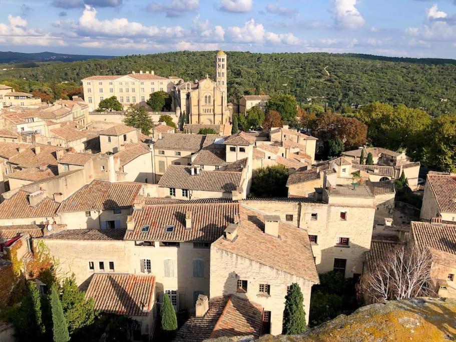 La Dame De Flaux Appartement Uzès Buitenkant foto